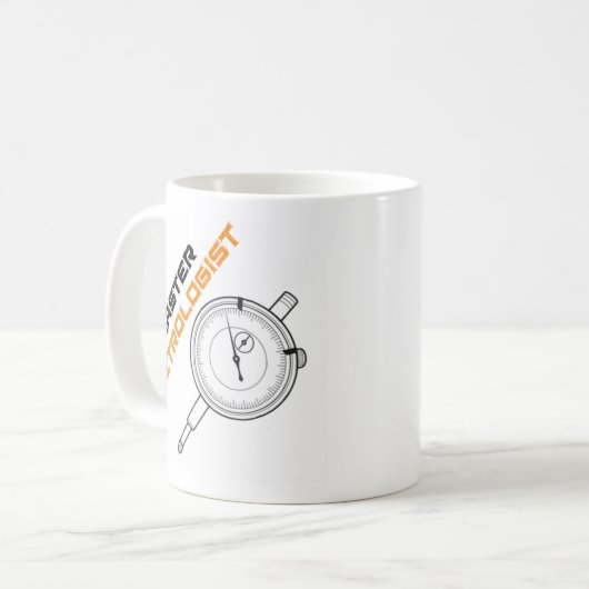 De Indicator van de wijzerplaat HoofdMok van de Ko Koffiemok (Voorkant links)