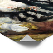 De indiening door Pierre-Auguste Renoir Poster (Hoek)