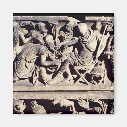 De indiening van een barbaars bij een Roman Magneet (Voorkant)