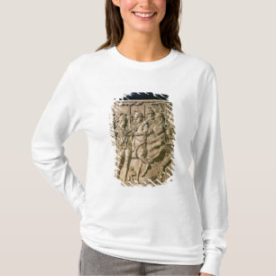 De indiening van een barbaars bij een Romeinse str T-shirt
