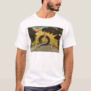 De indiening van Kaliya, Basohli, Pahari T-shirt