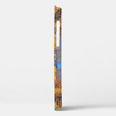 De Indische bloemige Paisley: etnisch medaillon. Case-Mate iPhone Case (Achterkant / Links)