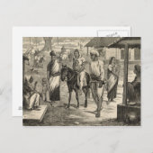 De Indische Hongersnood Briefkaart (Voorkant / Achterkant)