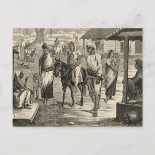 De Indische Hongersnood Briefkaart