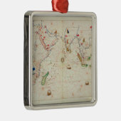 De Indische Oceaan Metalen Ornament (Rechts)