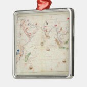 De Indische Oceaan Metalen Ornament (Links)