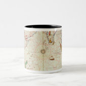 De Indische Oceaan Tweekleurige Koffiemok (Center)