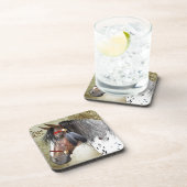 De Indische Pony Kurk Onderzetter (Rechterzijde)