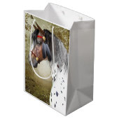 De Indische Pony  Medium Cadeauzakje (Achterkant Gekanteld)