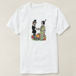 De Indische Samenwerking van de pelgrim T-shirt