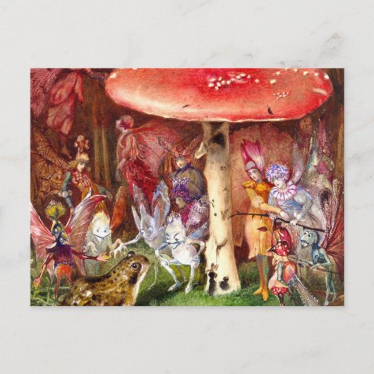 De indringer John Anster Fitzgerald Briefkaart (Voorkant)