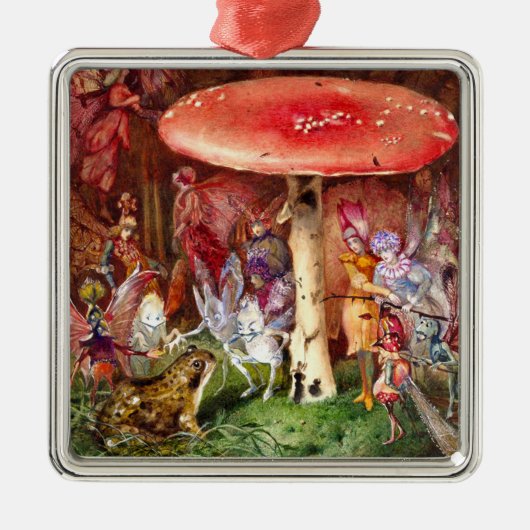 De indringer John Anster Fitzgerald Metalen Ornament (Voorkant)