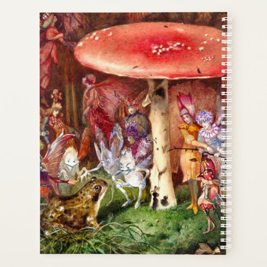 De indringer John Anster Fitzgerald Planner (Achterkant)