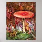 De indringer John Anster Fitzgerald Poster (Voorkant)