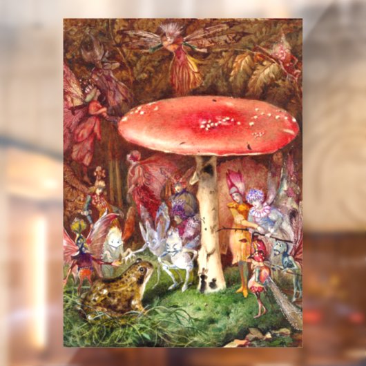 De indringer John Anster Fitzgerald Raamsticker (Vel 2)