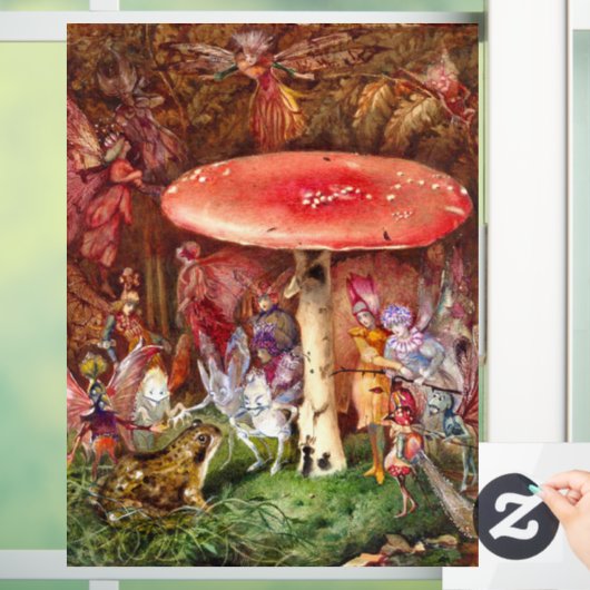 De indringer John Anster Fitzgerald Raamsticker (Huis)