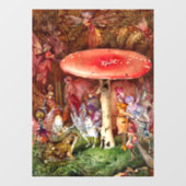 De indringer John Anster Fitzgerald Raamsticker (Vel)