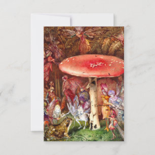 De indringer John Anster Fitzgerald RSVP Kaartje