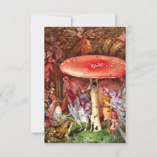 De indringer John Anster Fitzgerald RSVP Kaartje (Voorkant)