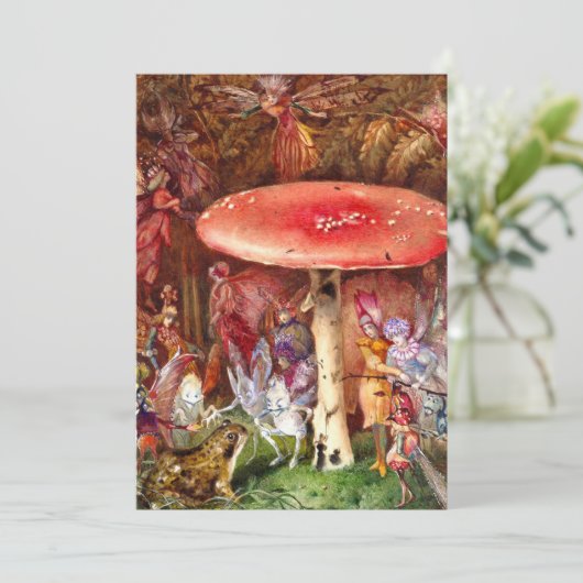 De indringer John Anster Fitzgerald Save The Date (Staand voorkant)