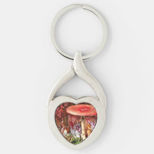De indringer John Anster Fitzgerald Sleutelhanger (Voorkant)