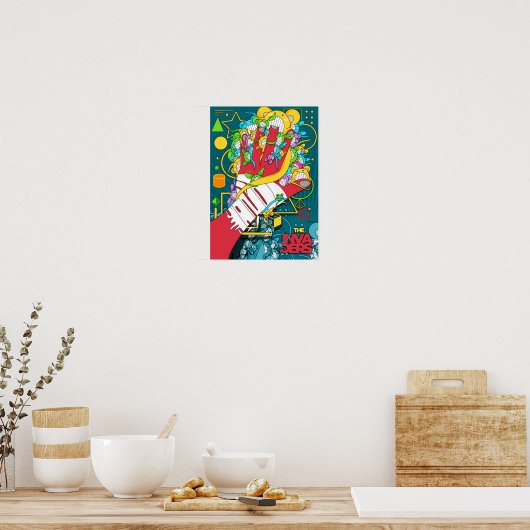 De indringers poster (Keuken)