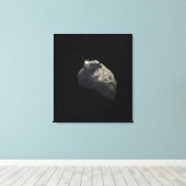 De indruk van een kunstenaar canvas afdruk (Insitu (Houten vloer))