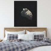 De indruk van een kunstenaar canvas afdruk (Insitu (Slaapkamer))