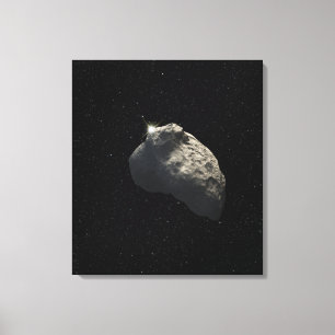 De indruk van een kunstenaar canvas afdruk