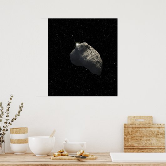 De indruk van een kunstenaar poster (Keuken)