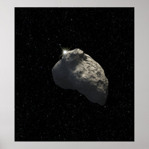 De indruk van een kunstenaar poster