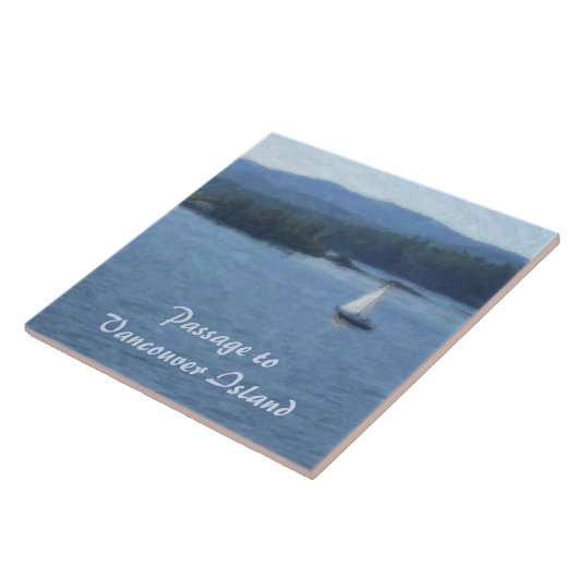 De indrukken van Victoria, betegelen BC Treeften Tegeltje (Zijkant)