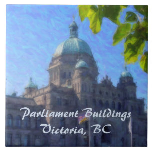 De indrukken van Victoria, betegelen BC Treeften Tegeltje