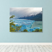 De indrukwekkende Perito Moreno Gletsjer Canvas Afdruk (Insitu (Houten vloer))