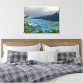 De indrukwekkende Perito Moreno Gletsjer Canvas Afdruk (Insitu (Slaapkamer))