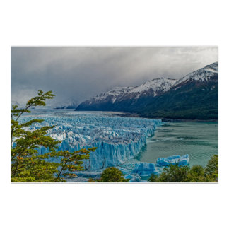 De indrukwekkende Perito Moreno Gletsjer Perfect Poster