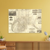 De industrie van de wereld canvas afdruk (Insitu (Woonkamer))