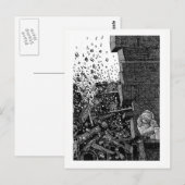 De ineenstorting briefkaart (Voorkant / Achterkant)