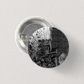 De ineenstorting ronde button 3,2 cm (Voorkant /achterkant)