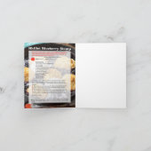 De Ineenstorting van Bluberry van de koekepan Kaart (Binnen)