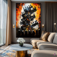 De ineenstorting van de orde – expressionistische