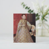 De Infanta Isabel Clara Eugenia met de Briefkaart (Staand voorkant)