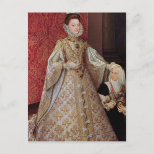 De Infanta Isabel Clara Eugenia met de Briefkaart