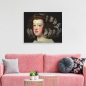 De Infanta Maria Theresa Canvas Afdruk (Insitu (Woonkamer))