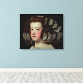 De Infanta Maria Theresa Canvas Afdruk (Insitu (Houten vloer))