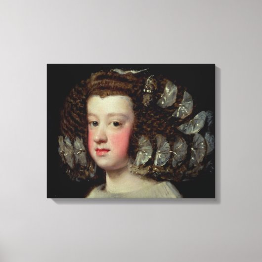 De Infanta Maria Theresa Canvas Afdruk (Voorkant)