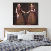 De Infantas Isabella Clara Eugenia Canvas Afdruk (Insitu (Slaapkamer))