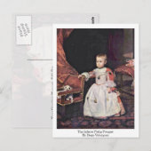 De Infante Philip Prosper van Diego Velazquez Briefkaart (Voorkant / Achterkant)