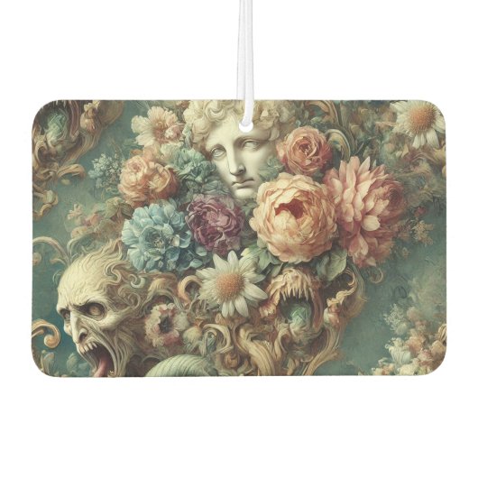 De Infernal Motorcade - Gothic Floral Design Luchtverfrisser (Voorkant)