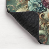 De Infernal Motorcade - Gothic Floral Design Muismat (Hoek)